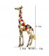 SB349 - Drip Oil Giraffe Brooch